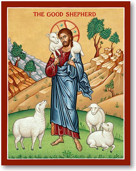 Icons of Christ: Good Shepherd Icon | Monastery Icons