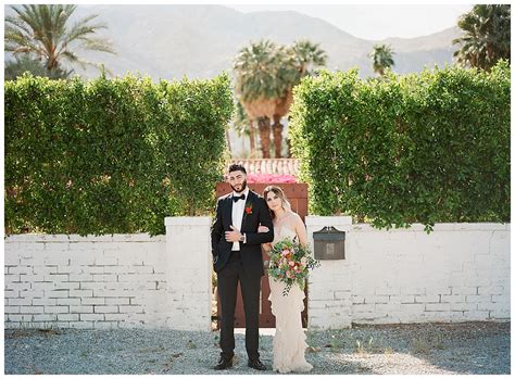 Palm Springs Wedding Shoot - Elizabeth Burgi