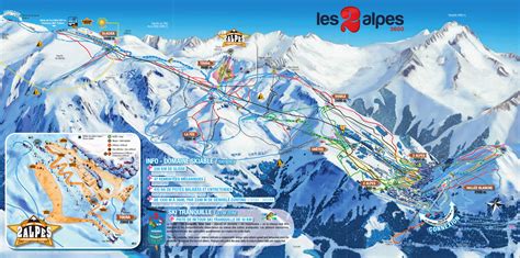 Discovering The Thrills Of Les Deux Alpes Piste Map - 2023 Calendar ...