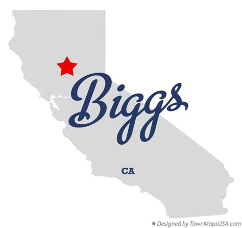 Map of Biggs, CA, California