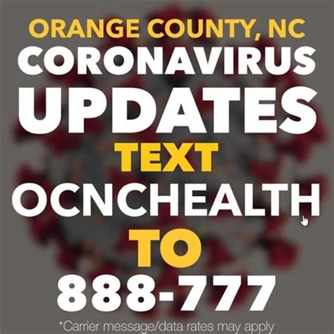 Orange County Health Department COVID-19 Bi-Weekly E-Newsletter