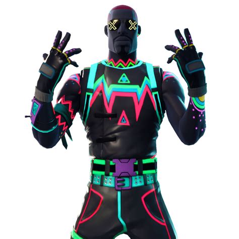 Liteshow - Fortnite Skin - Neon Light Outfit