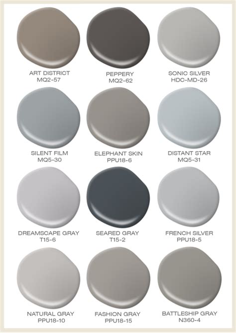 Light French Gray Color Palette Top Sherwin Williams Gray Singapore ...