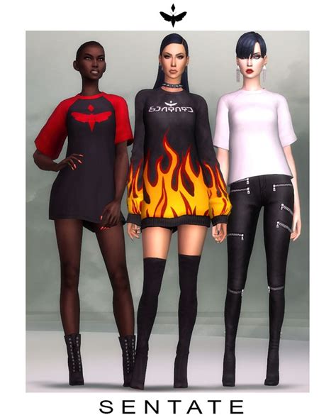 The sims 3 cc clothing pack - sapjeback