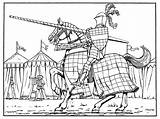Medieval coloring Pages To Download And Print For Free sketch template
