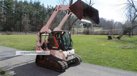 2004 Bobcat T300 Skid Steer Skidsteer Loader Compact Track Machine W/ Cab A/c