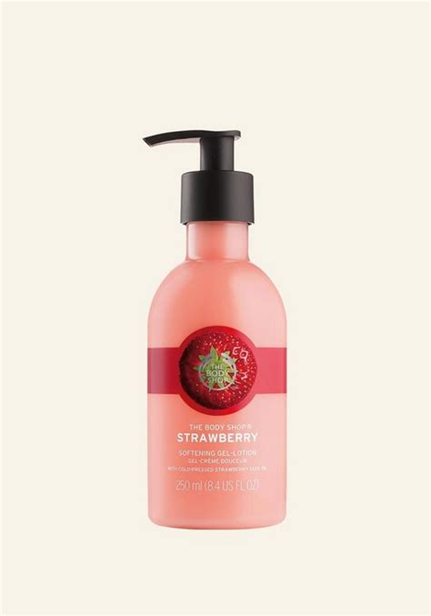 Strawberry Body Lotion | Bath & Bodycare |The Body Shop