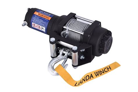 3500lbs Atv/utv Electric Winch 12v/24vdc - Buy Atv Winch,Utv Winch ...