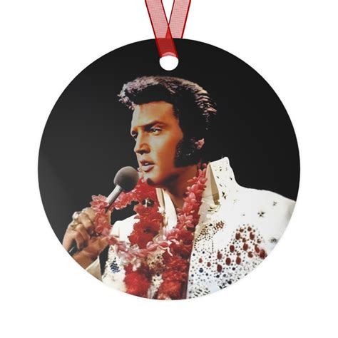 Elvis Christmas Ornament. the Most Loved and Popular Singer of - Etsy