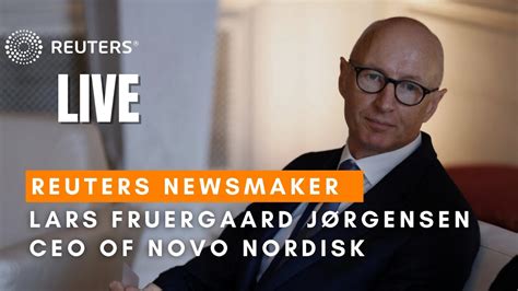 LIVE: Reuters Newsmaker with Lars Fruergaard Jørgensen, CEO of Novo ...