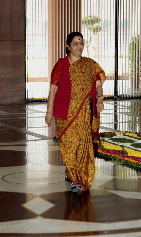 Saree and sindoor: How Sushma Swaraj made the world notice the Indian woman - India Today