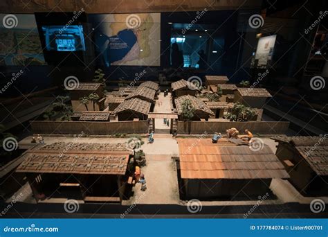 Models of the Exhibition Inside Osaka Museum of History Editorial Stock Image - Image of ...