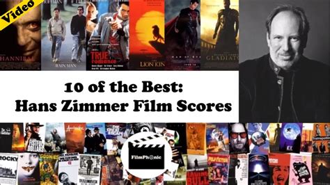 10 of the Best: Hans Zimmer Film Scores Chords - Chordify