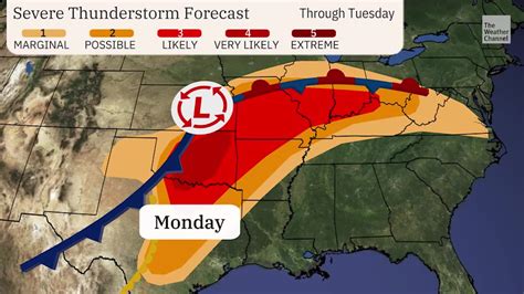 Severe Storm Risk Escalates; Outbreak Possible - Videos from The ...