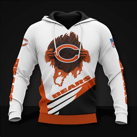 Chicago Bears Hoodie cool graphic gift for men -Jack sport shop