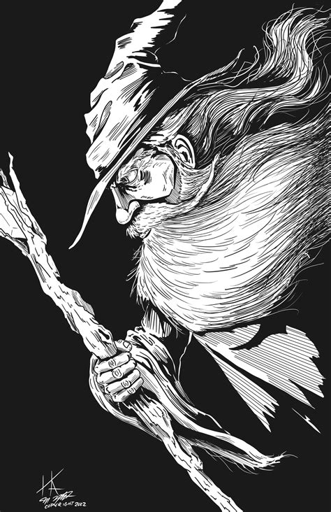 ArtStation - Gandalf Fan Art