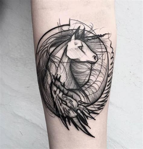 53 Best Unicorn Tattoo Designs For Women - TattooBlend