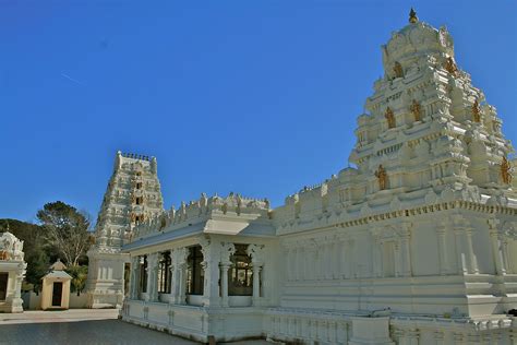 Hindu Temple - Malibu Hills | Indian temple architecture, Hindu temple, Temple design