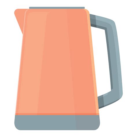 Water kettle icon cartoon vector. Electric pot 14802340 Vector Art at ...