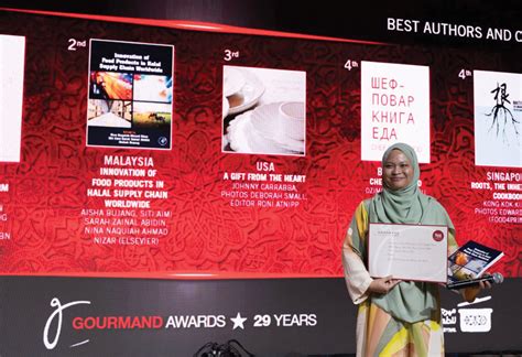 UiTM Authors won Best Book for Food Professionals in the World at ...