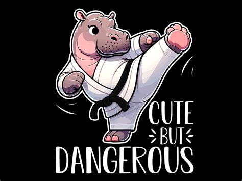 Hippopotamus Cute but Dangerous Vector. Graphic by Trendy Creative ...