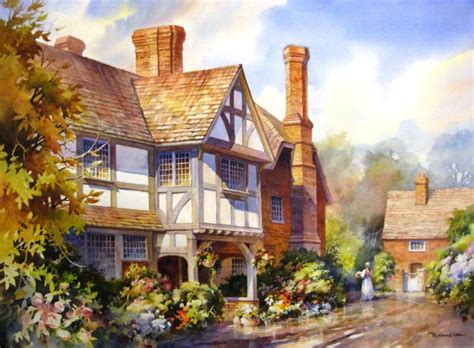 Village in Kent England – Roland Lee