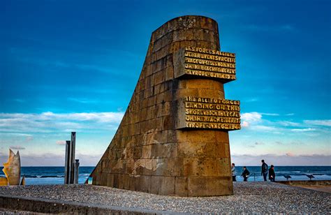 Omaha Beach D-Day Monument at Saint-Laurent-sur-Mer, Franc… | Flickr