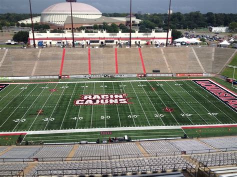 Cajun Field (Louisiana Ragin' Cajuns); Lafayette, La. | Football stadiums, Stadium, College football