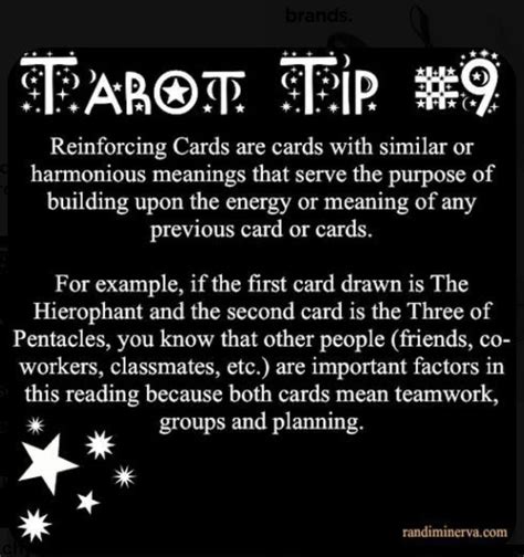 Tarot Tips | Tarot tips, Tarot interpretation, Tarot card spreads