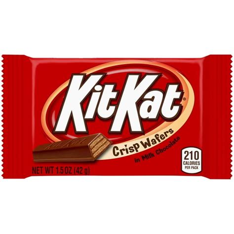 Kit Kat, Milk Chocolate Wafer Bar, 1.5 Oz - Walmart.com - Walmart.com