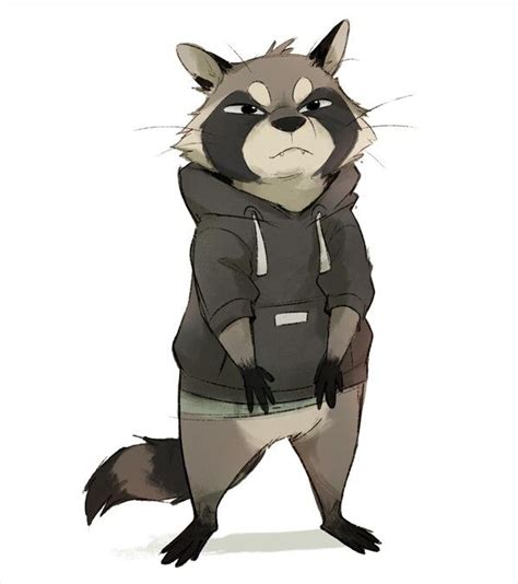 Pin de - ̗̀ᴍᴇɢᴜᴍᴇᴇᴍ - en Trash The Raccoon [ideas] (con imágenes) | Dibujos de animales, Bocetos ...