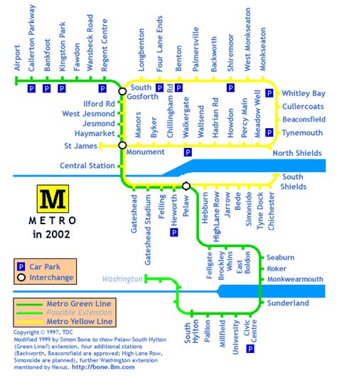 Newcastle Tyne & Wear Metro Nexus