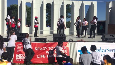 Union Grove Middle School Step Team Celebrate Killeen 2015 - YouTube