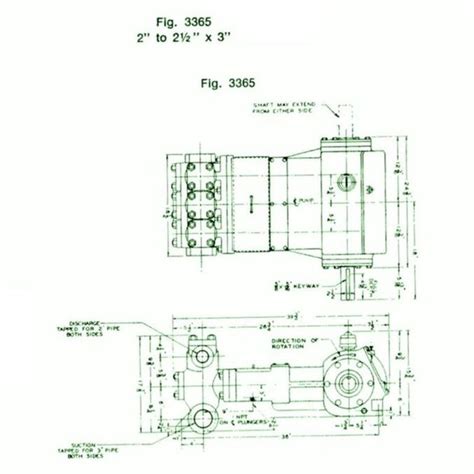 3365, Triplex, Plunger Pump | Wheatley Gaso Pump Parts