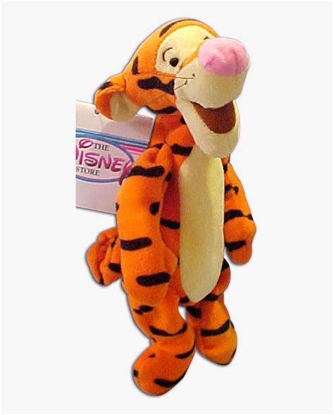 Tigger Winnie The Pooh Plush Stuffed Toy Disney Store - Tigger Bean Bag Plush, HD Png Download ...