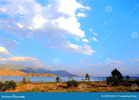 The Scenery of Lakeside of Erhai Lake Stock Image - Image of dali ...