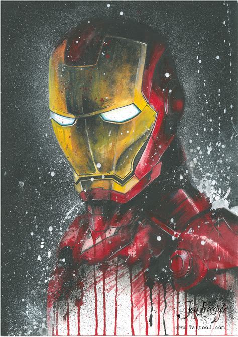 Ironman | Iron man painting, Marvel paintings, Iron man fan art