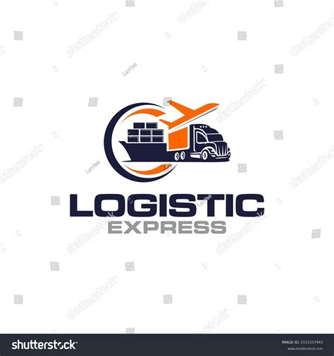 Illustration Graphic Design Express Logistic Transportation Stock ...