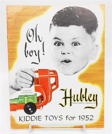 1952 HUBLEY TOY CATALOG