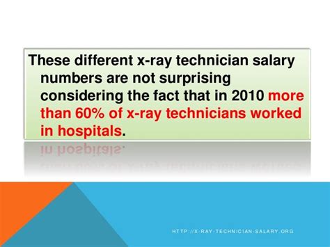 X-Ray Technician Salary