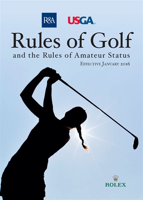 The R&A And The USGA Release 2016 Edition Of Rules Of Golf