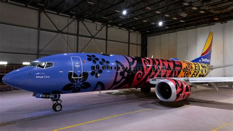 Southwest Airlines unveils new Hawaii-themed aircraft livery