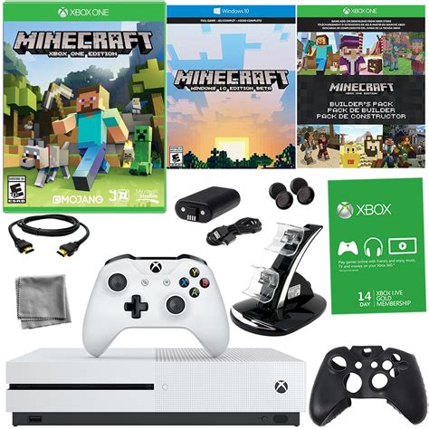 Microsoft Xbox One S 500GB Minecraft Bundle With 8-in-1 Kit | Shop Your ...