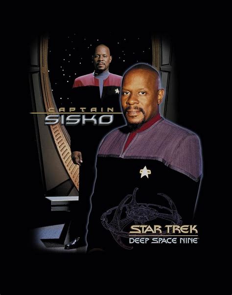 Star Trek - Captain Sisko Digital Art by Brand A