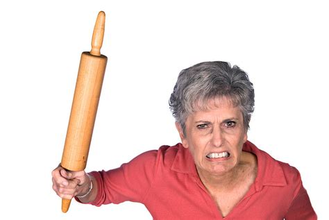 Angry mother and rolling pin Photograph by Joe Belanger - Pixels