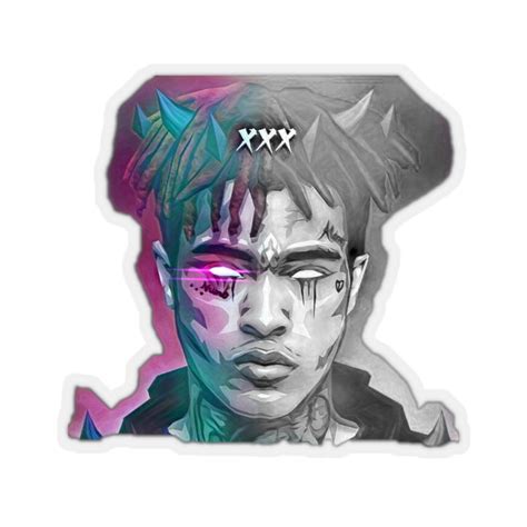 XXXTentacion Kiss-Cut Stickers xxxtentacion stickers in 4 | Etsy