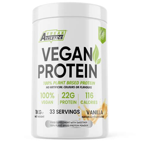 Vegan Protein Powders - Plant Based Vegan Protein Powder 1kg Soy Free ...