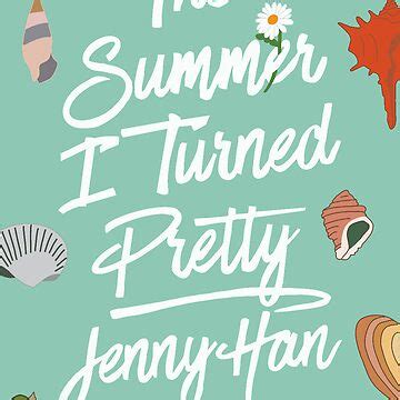 "The Summer I Turned Pretty Book Cover" Sticker for Sale by ...