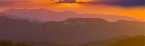 Mountains on sunset banner stock photo. Image of mountain - 267521626