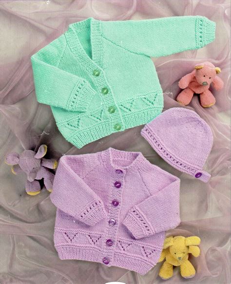 Free Baby Cardigan Knitting Patterns To Download